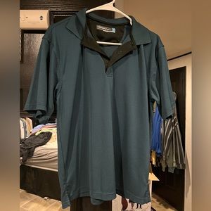 Mens performance active polo